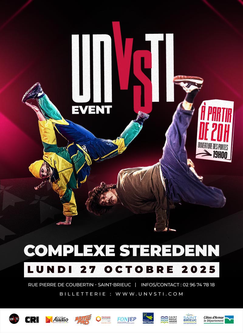 UnVsti Event: Battle international de Break-dance Hip-Hop