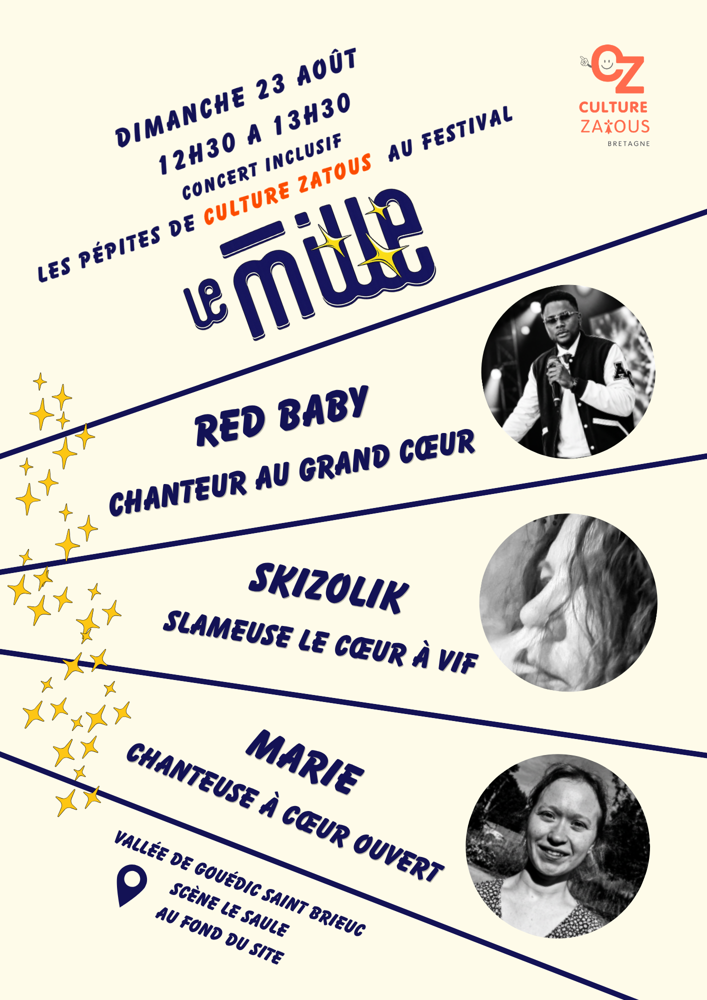 Les Pépites de Culture Zatous en concert au Mille